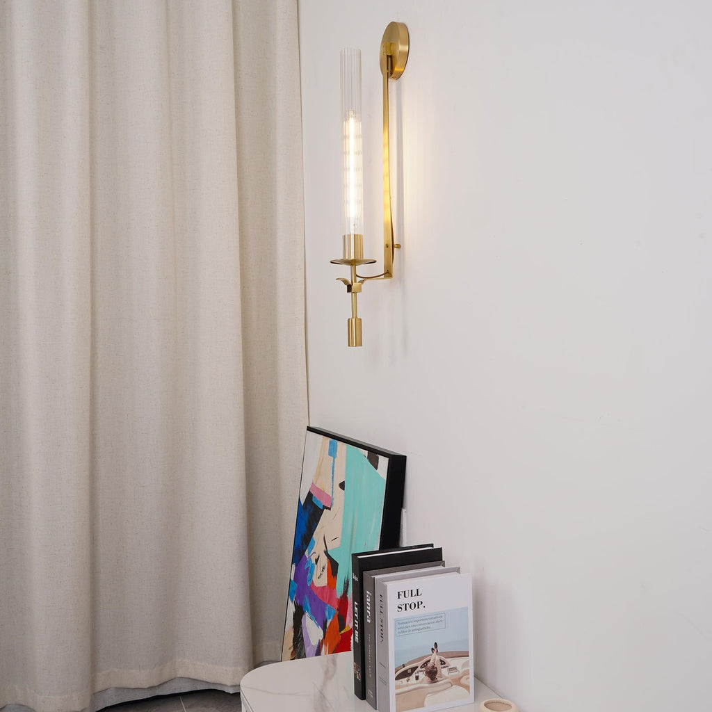 Lucian Indoor Wall Lamp Glass Farmhouse