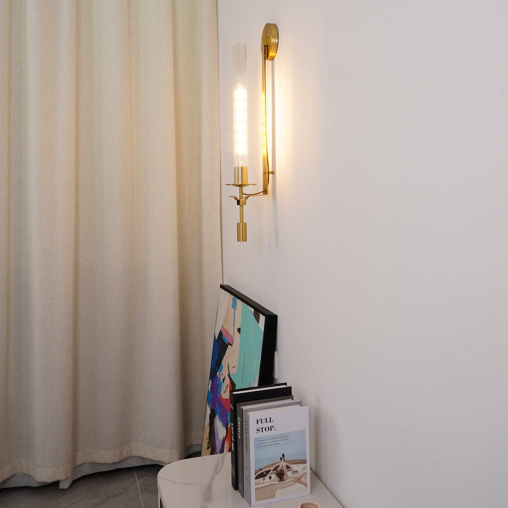 Lucian Indoor Wall Lamp Glass Farmhouse
