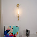 Lucian Indoor Wall Lamp Glass Farmhouse