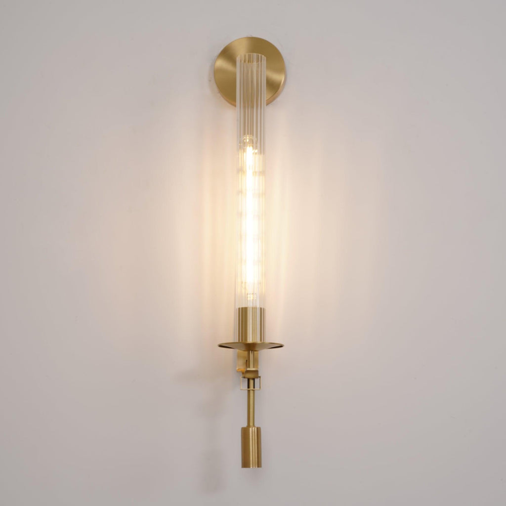 Lucian Indoor Wall Lamp Glass Farmhouse