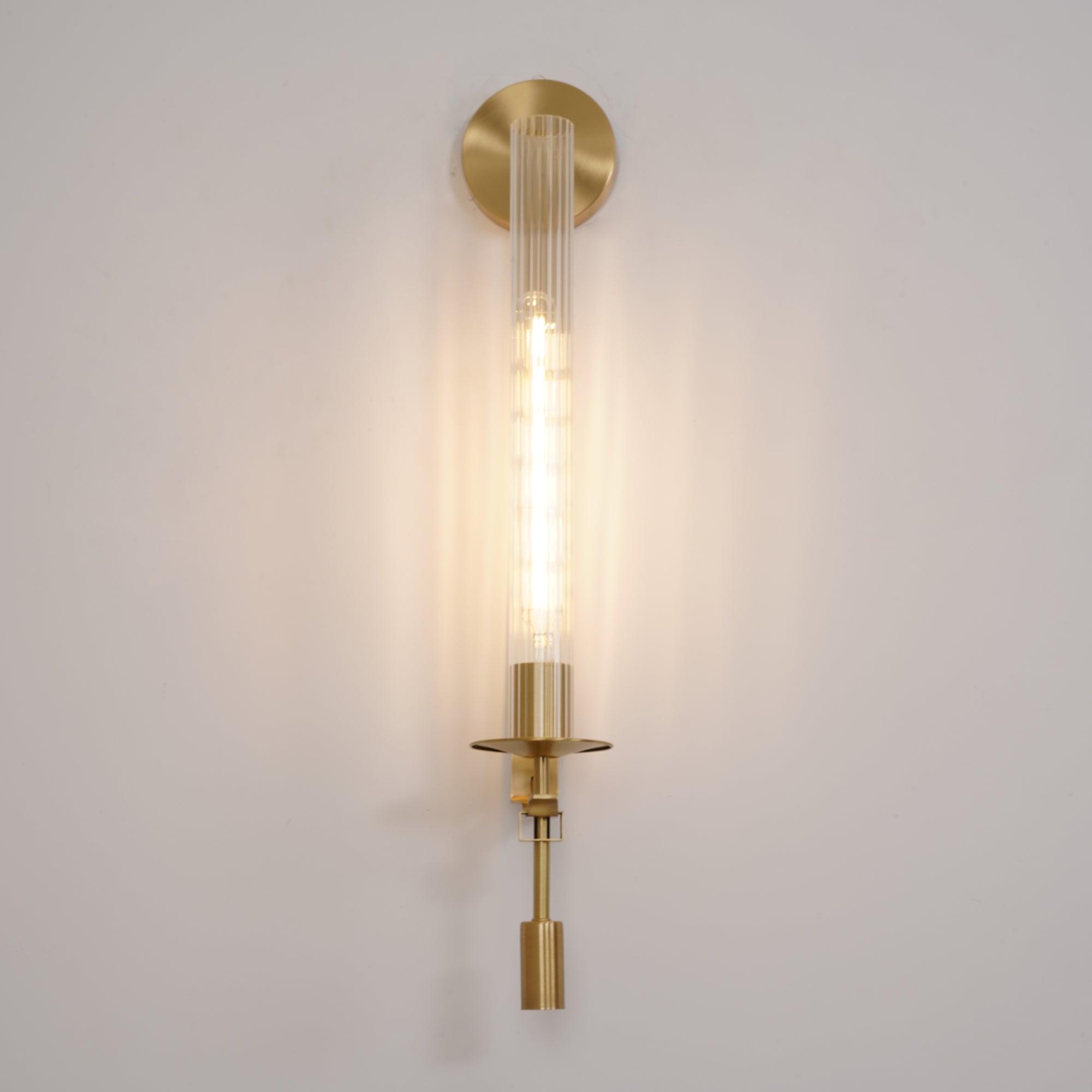 Lucian Indoor Wall Lamp Glass Farmhouse