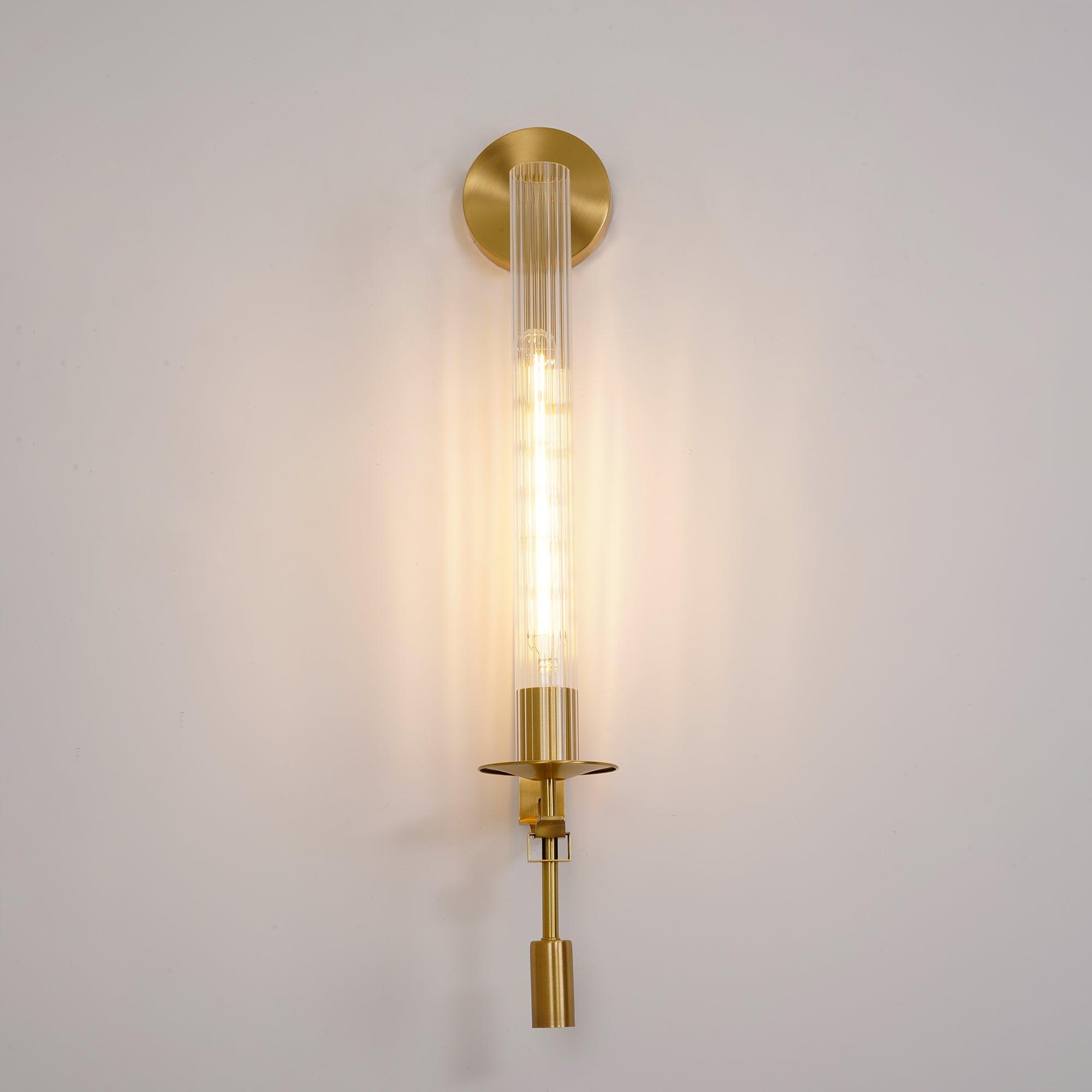 Lucian Indoor Wall Lamp Glass Farmhouse