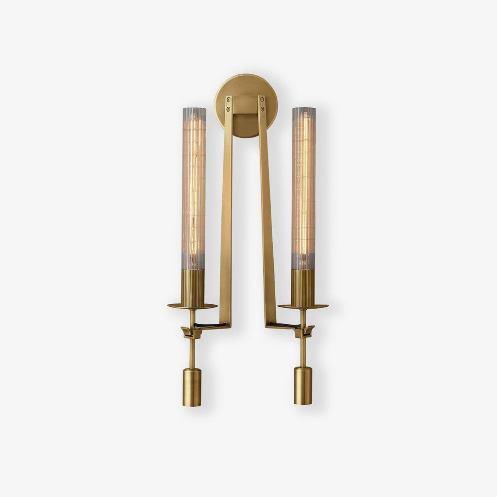 Lucian Indoor Wall Lamp Glass Farmhouse