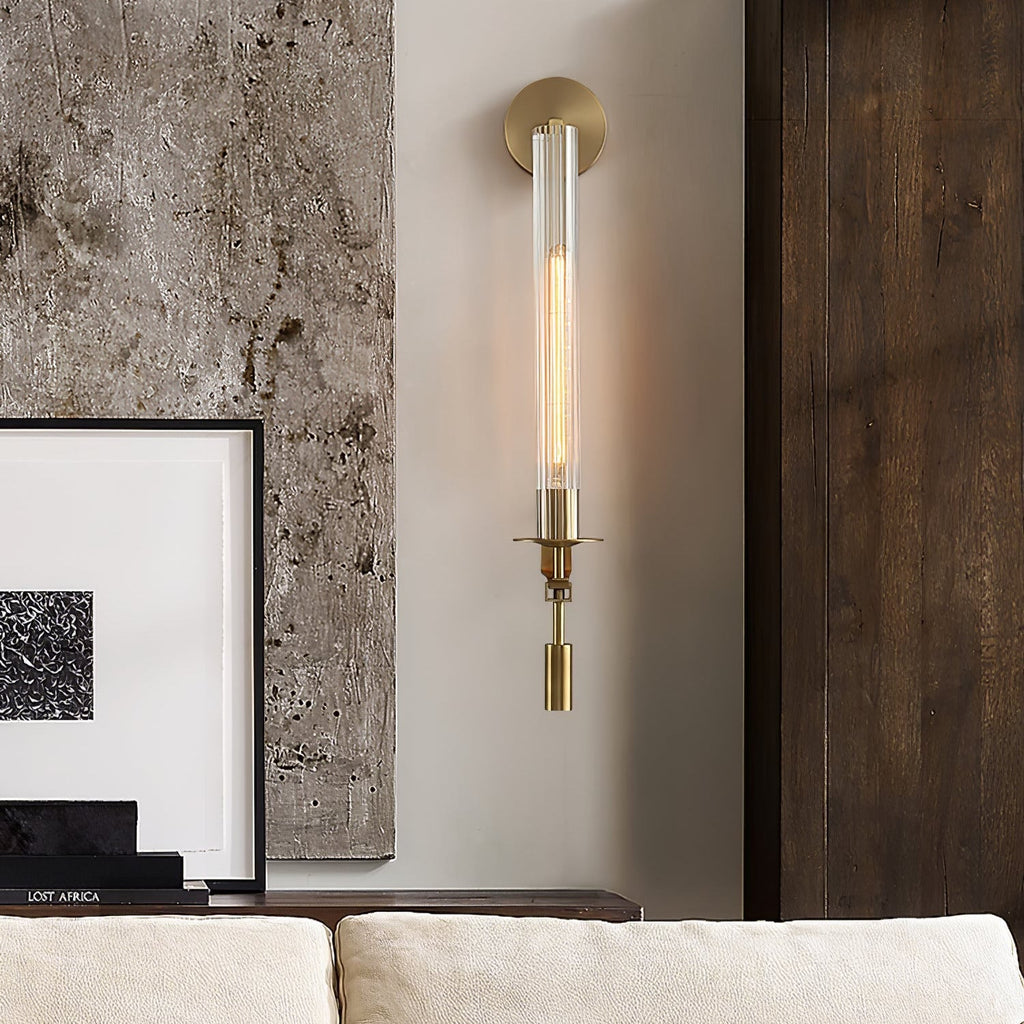 Lucian Indoor Wall Lamp Glass Farmhouse