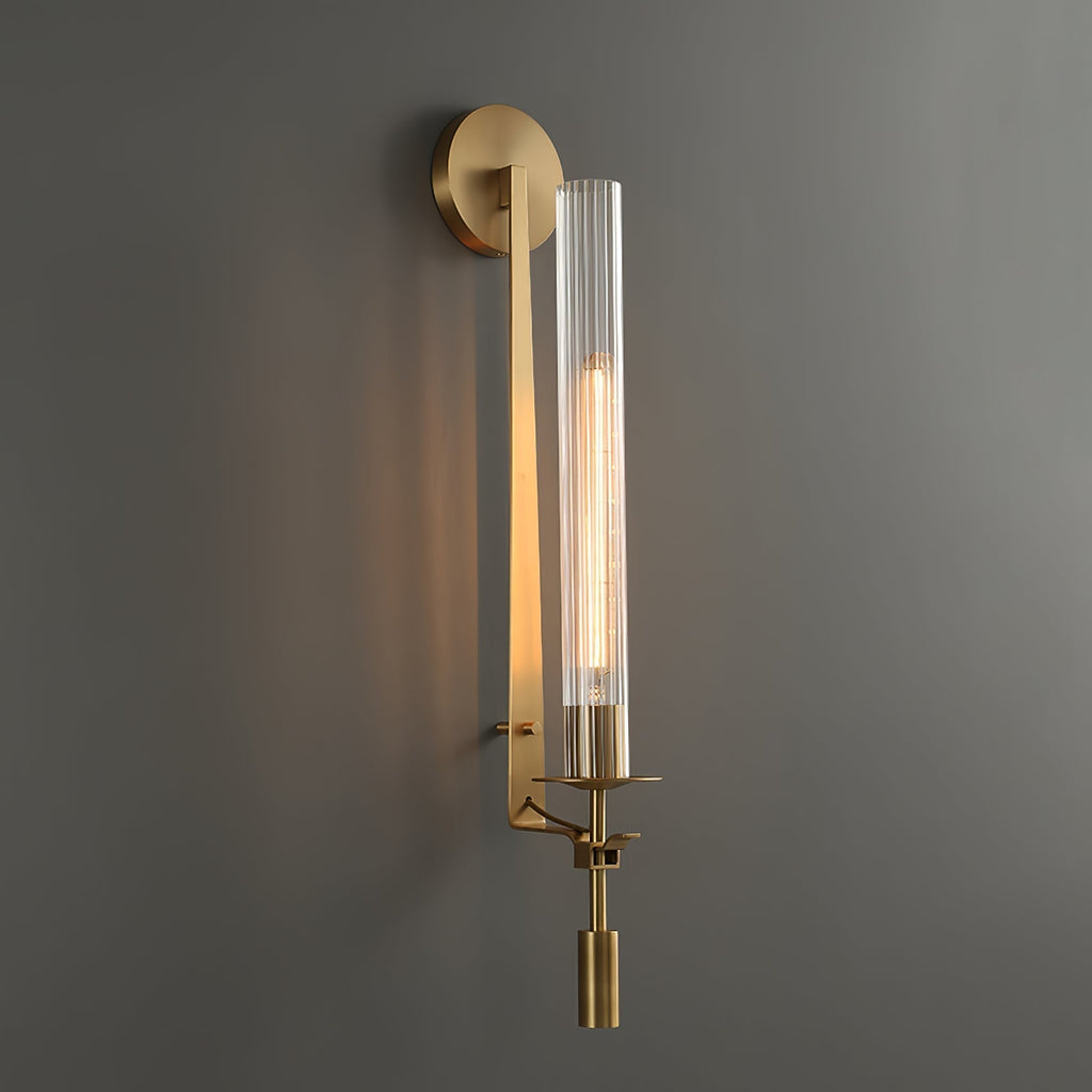Lucian Indoor Wall Lamp Glass Farmhouse