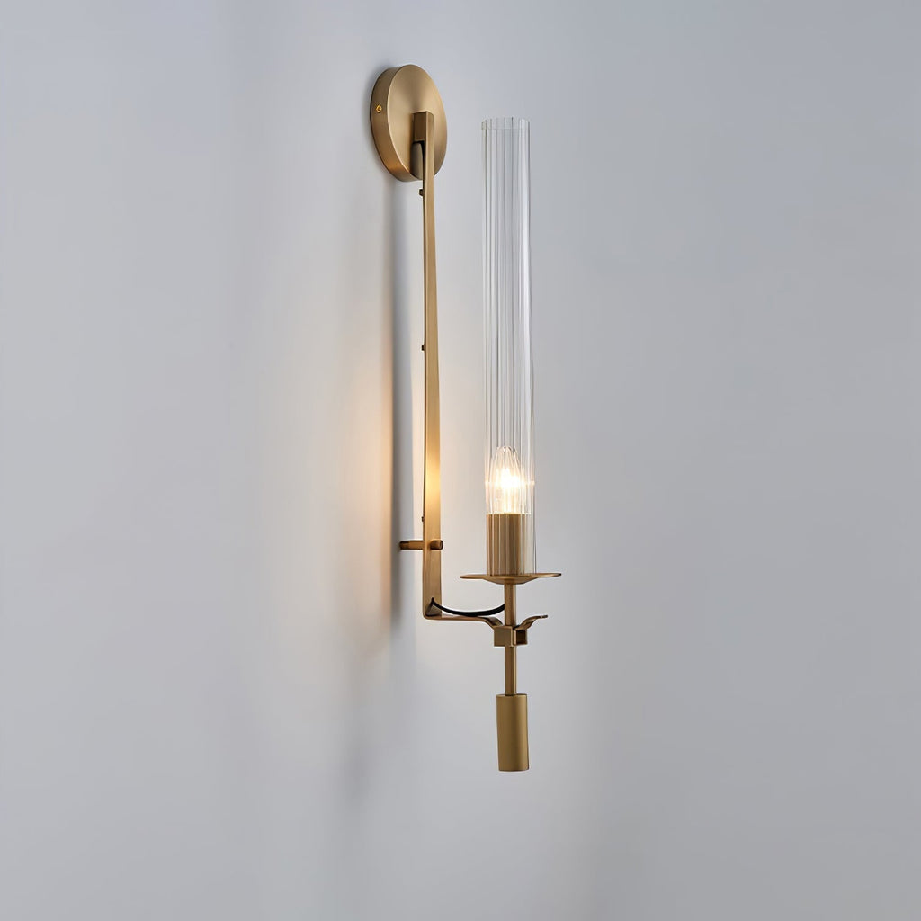 Lucian Indoor Wall Lamp Glass Farmhouse