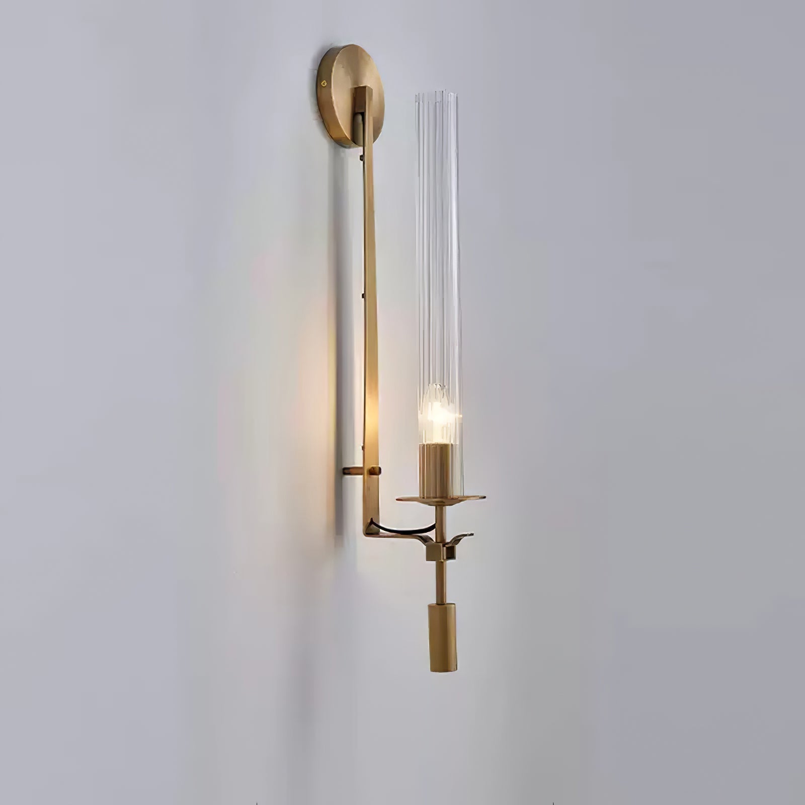 Lucian Indoor Wall Lamp Glass Farmhouse