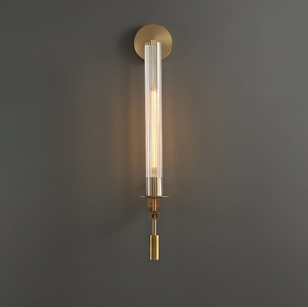 Lucian Indoor Wall Lamp Glass Farmhouse