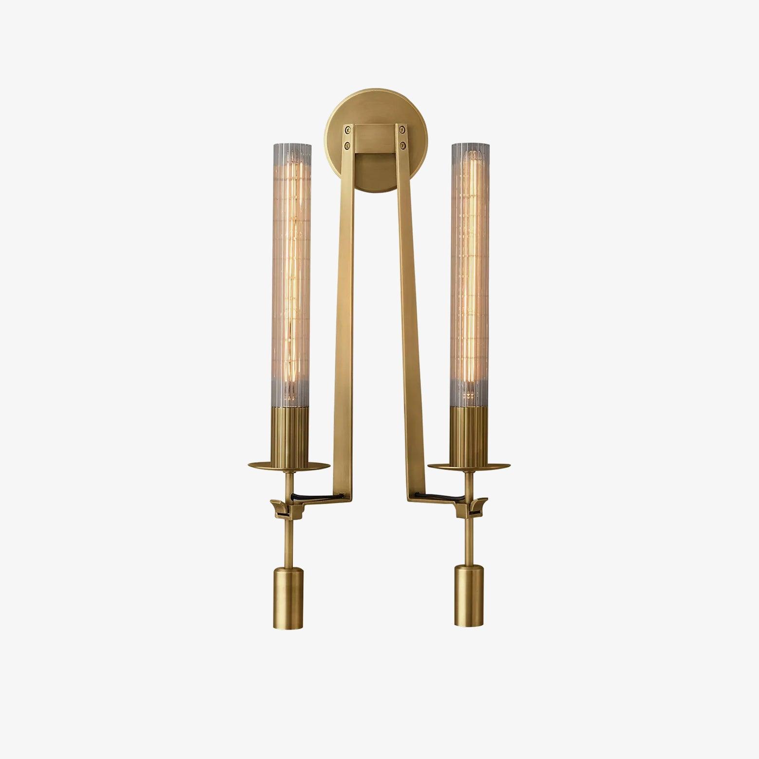 Lucian Indoor Wall Lamp Glass Farmhouse