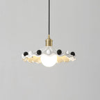 Pixen Wavy Ceramic Shade Pendant Lamp