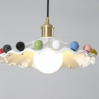 Pixen Wavy Ceramic Shade Pendant Lamp