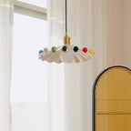 Pixen Wavy Ceramic Shade Pendant Lamp