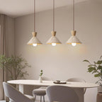 Ritta   Travertine Pendant Lamp Hat Shape