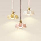 Civen Farmhouse Ruffled Pendant Light