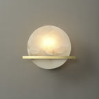 Vomiror Sphere Alabaster Wall Light