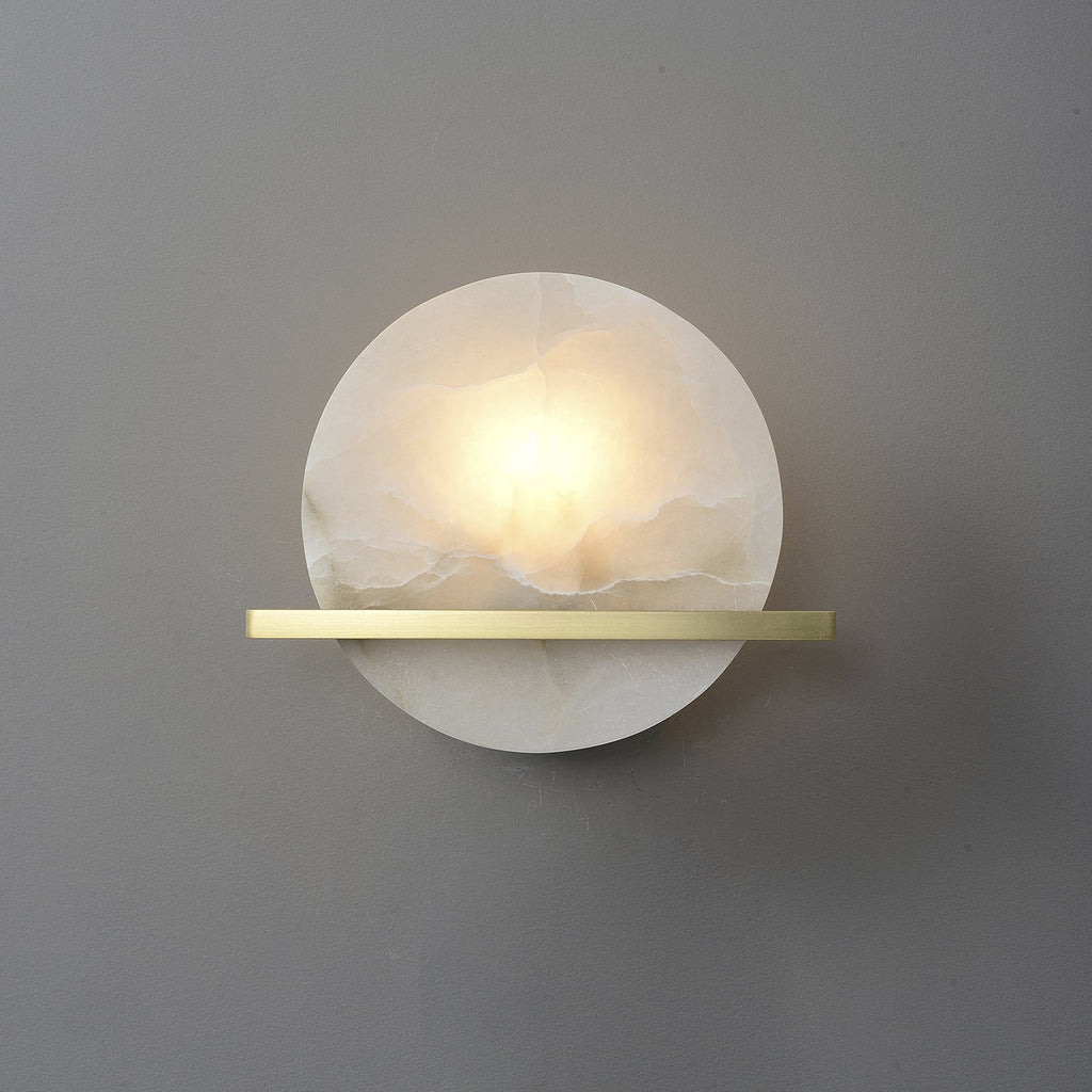 Vomiror Sphere Alabaster Wall Light
