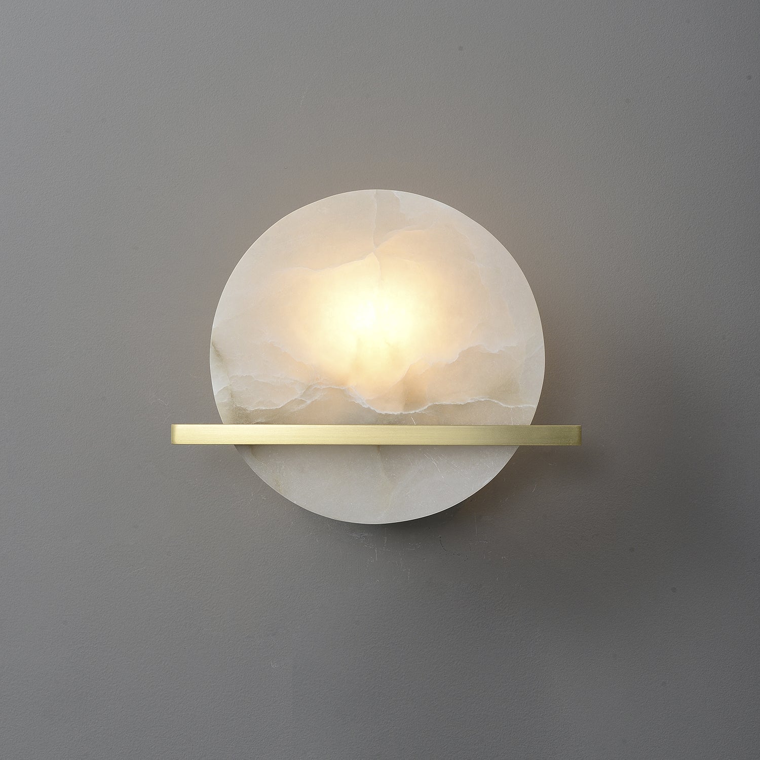 Vomiror Sphere Alabaster Wall Light