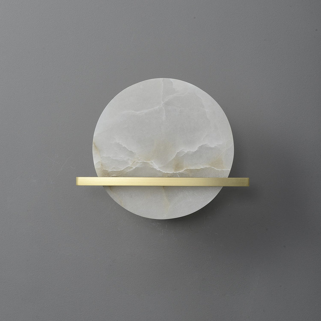 Vomiror Sphere Alabaster Wall Light