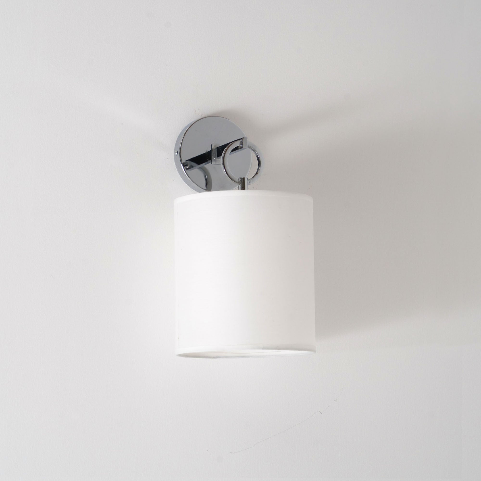 Iris Wall Lamp Farmhouse Fabric Cylindrical
