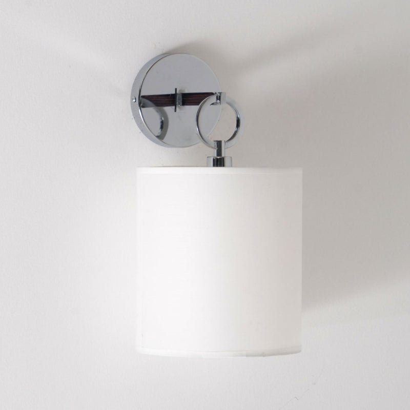 Iris Wall Lamp Farmhouse Fabric Cylindrical