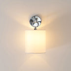 Iris Wall Lamp Farmhouse Fabric Cylindrical