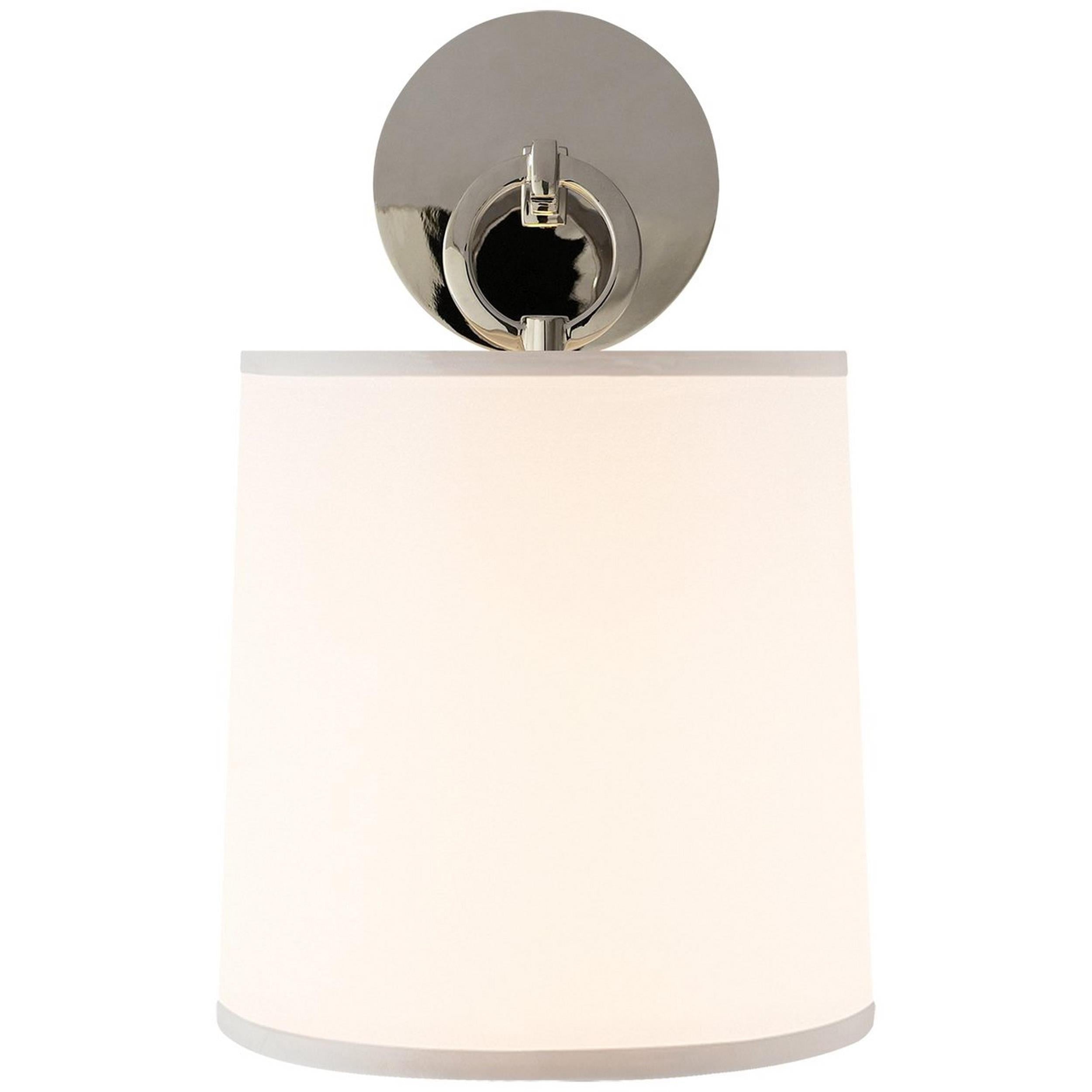 Iris Wall Lamp Farmhouse Fabric Cylindrical