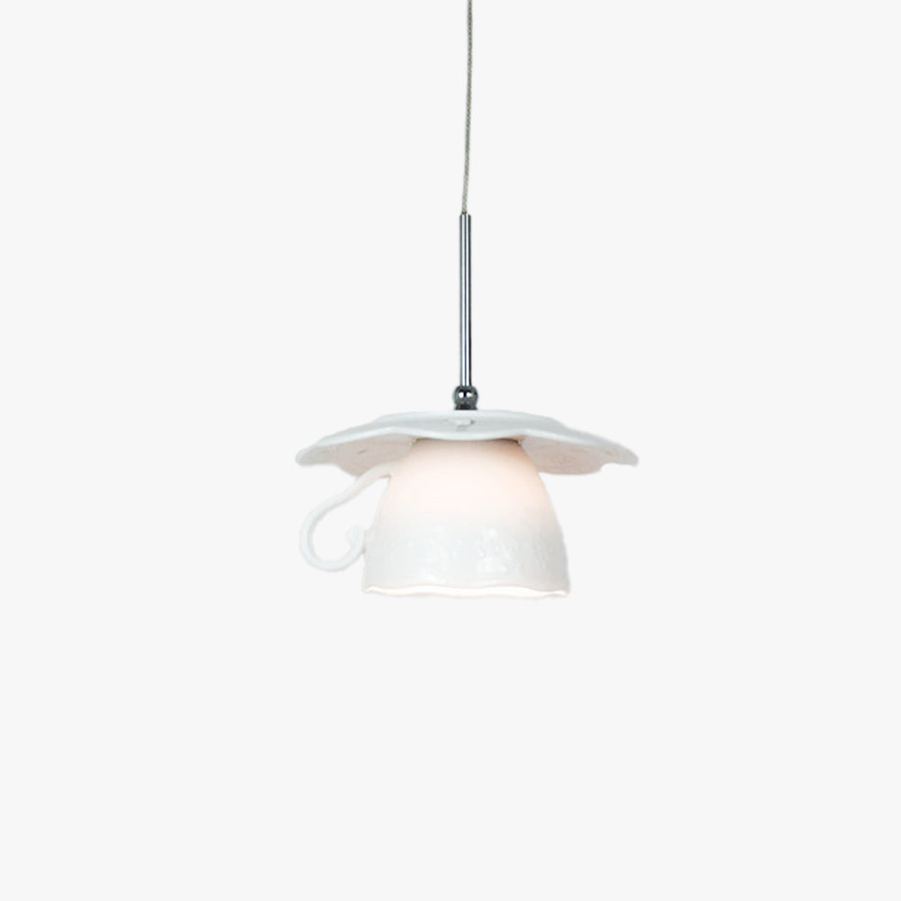 Valentina Vintage Lovely Cup Ceramic Pendant Light Living Room