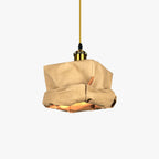 Valentina Vintage Cup Metal Paper Pendant Light Living Room Bedroom