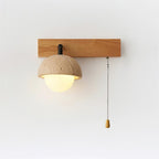 Gevon Travertine Wall Lamp