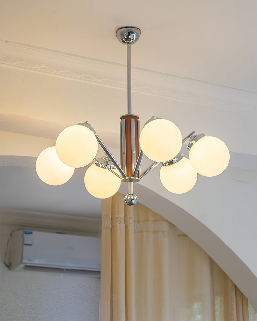 Orina  Chandelier Mid-century