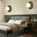 Enox Minimalist Globe Marble Wall Lamp