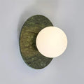 Enox Minimalist Globe Marble Wall Lamp