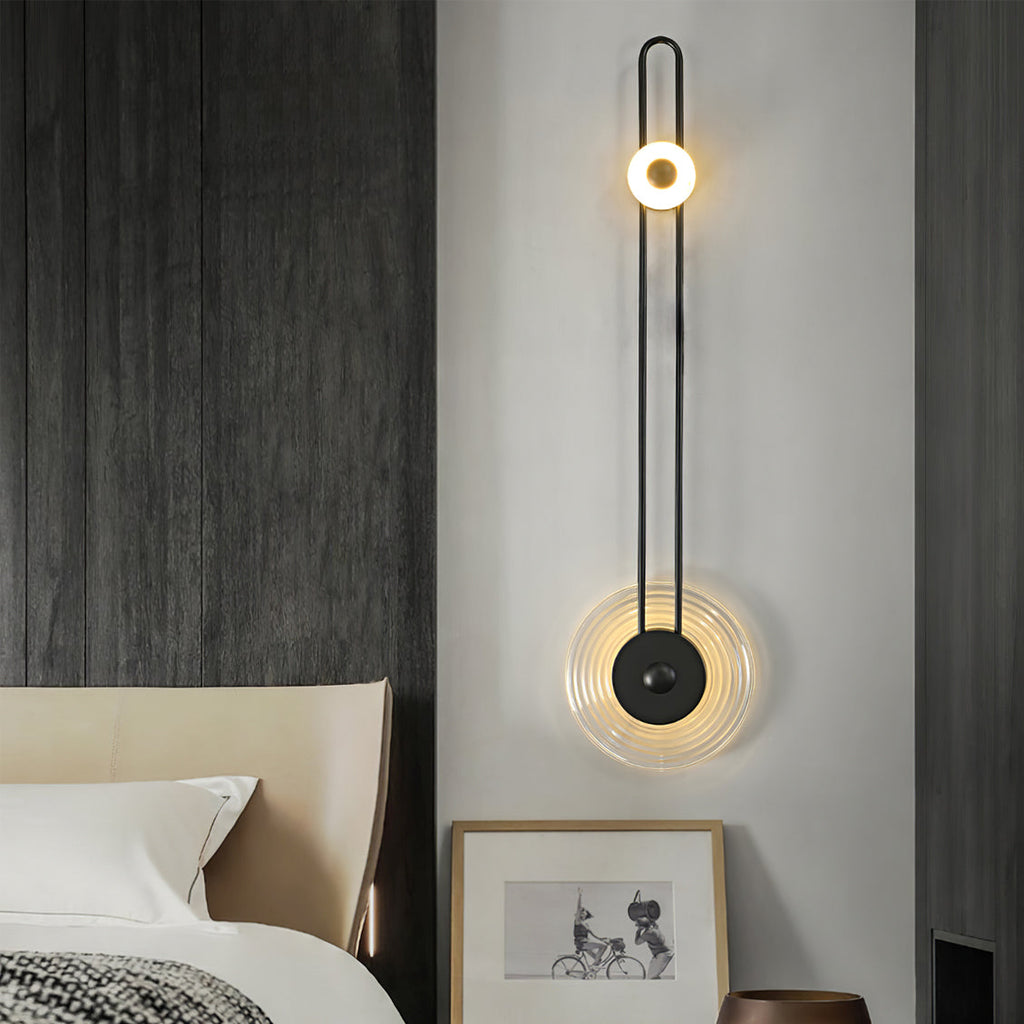 Gaia Wall Lamp Sculptural Geometry Alabaster