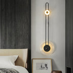 Gaia Wall Lamp Sculptural Geometry Alabaster