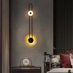 Gaia Wall Lamp Sculptural Geometry Alabaster