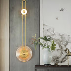 Gaia Wall Lamp Sculptural Geometry Alabaster