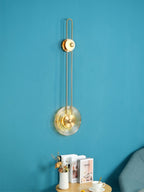 Gaia Wall Lamp Sculptural Geometry Alabaster
