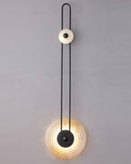 Gaia Wall Lamp Sculptural Geometry Alabaster