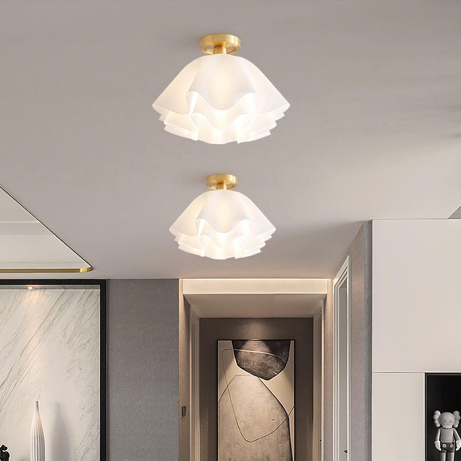 Menro Ceiling Light Flower-Shape