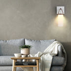Galerie Wall Lamp Fontana Glass Leather Marble