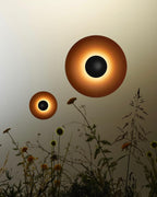 Wall Lamp Eclipse Inspired Halo Glow Modern Minimalist Art Accent