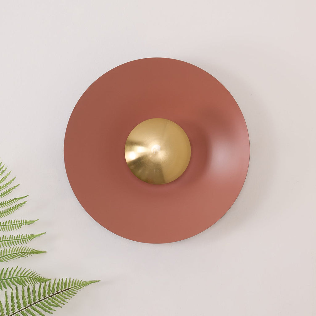 Wall Lamp Eclipse Inspired Halo Glow Modern Minimalist Art Accent