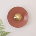 Wall Lamp Eclipse Inspired Halo Glow Modern Minimalist Art Accent