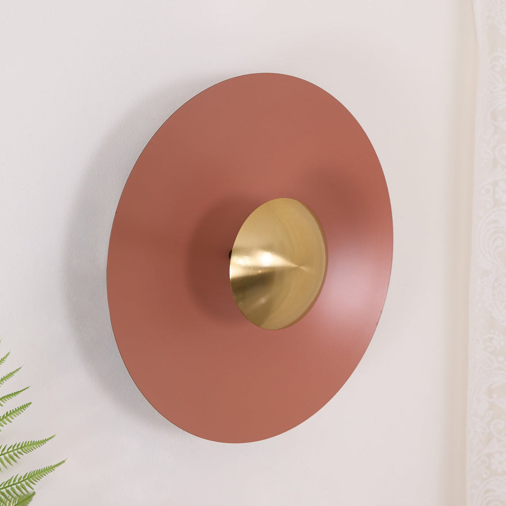 Wall Lamp Eclipse Inspired Halo Glow Modern Minimalist Art Accent
