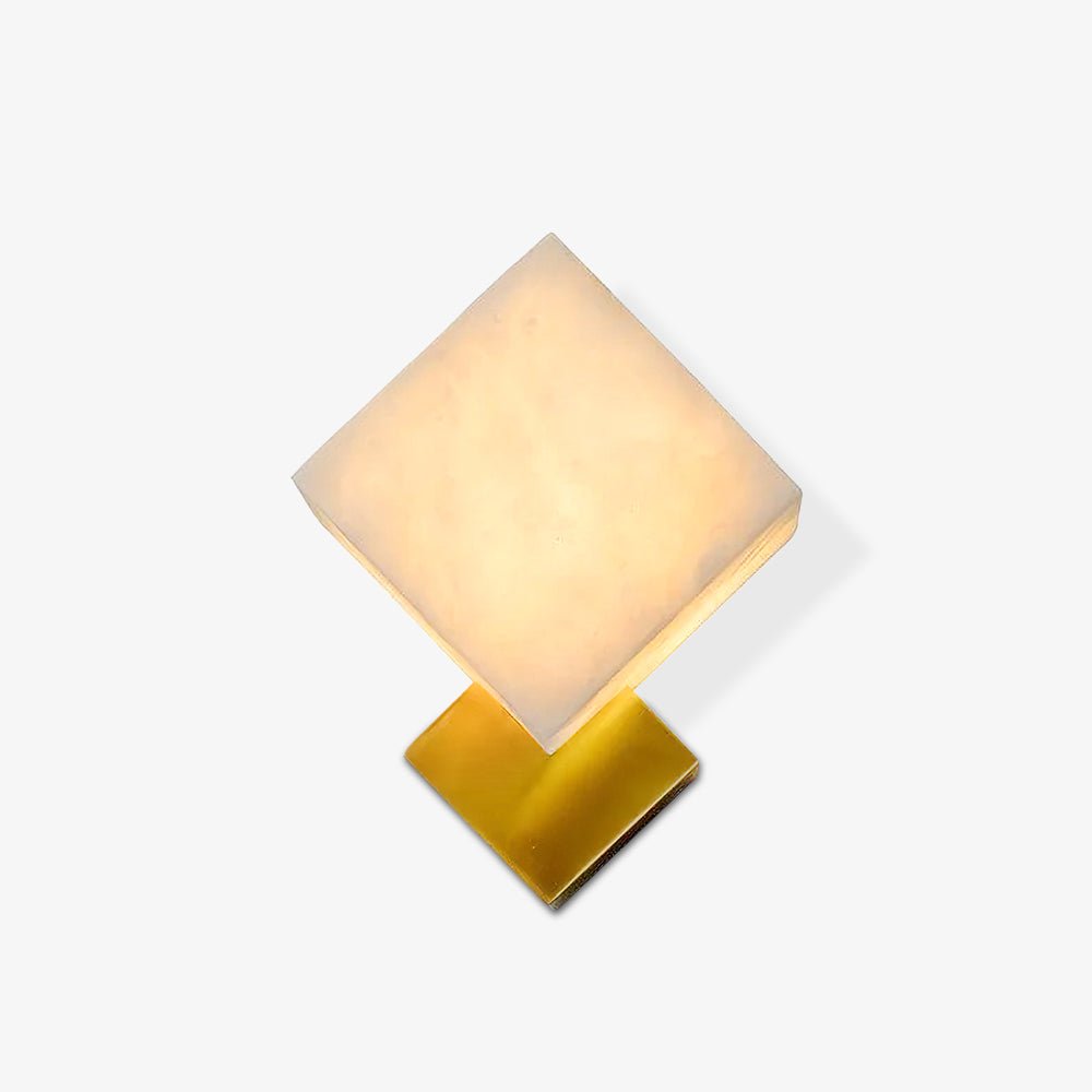 Arden Minimalist Alabaster Wall Light