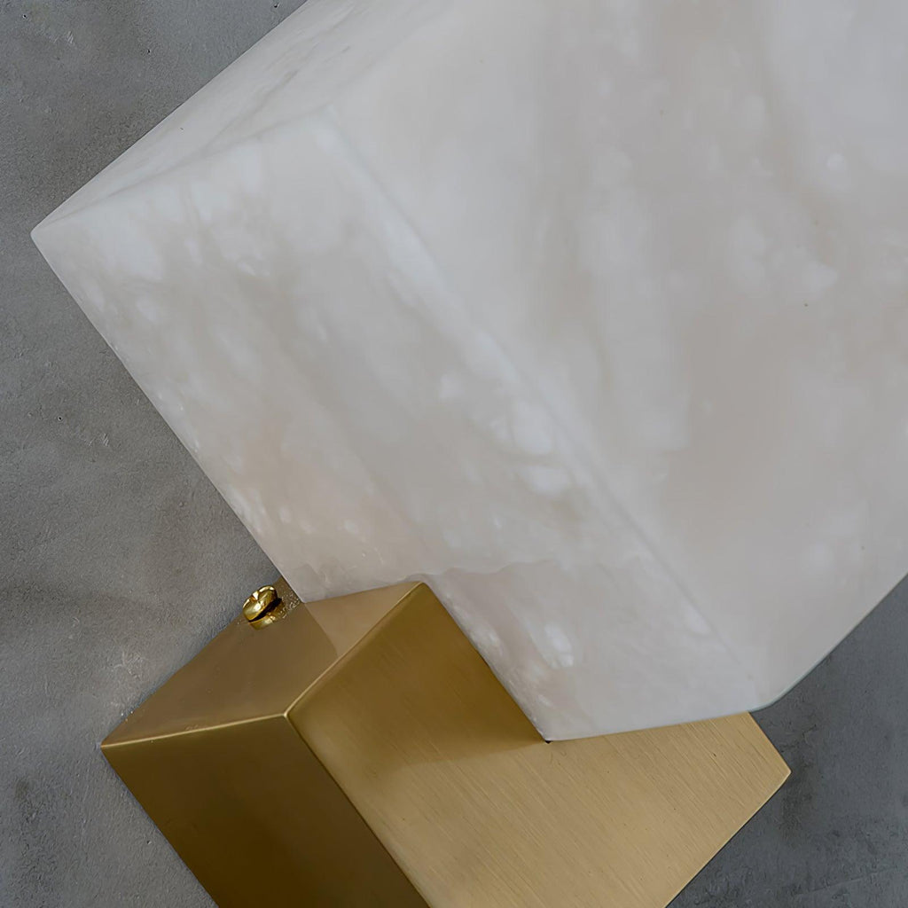 Arden Minimalist Alabaster Wall Light