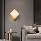 Arden Minimalist Alabaster Wall Light