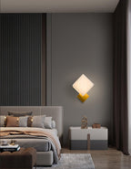 Arden Minimalist Alabaster Wall Light