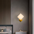Arden Minimalist Alabaster Wall Light