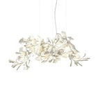 Olivia Ceramic Gingko Leaf Chandelier   Organic Curves